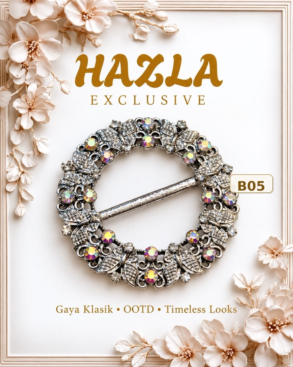 BUCKLE PARIO LILIT BY HAZLA