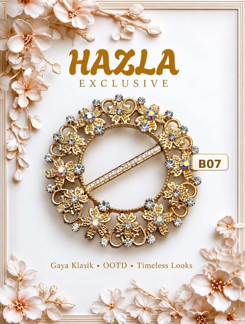 BUCKLE PARIO LILIT BY HAZLA