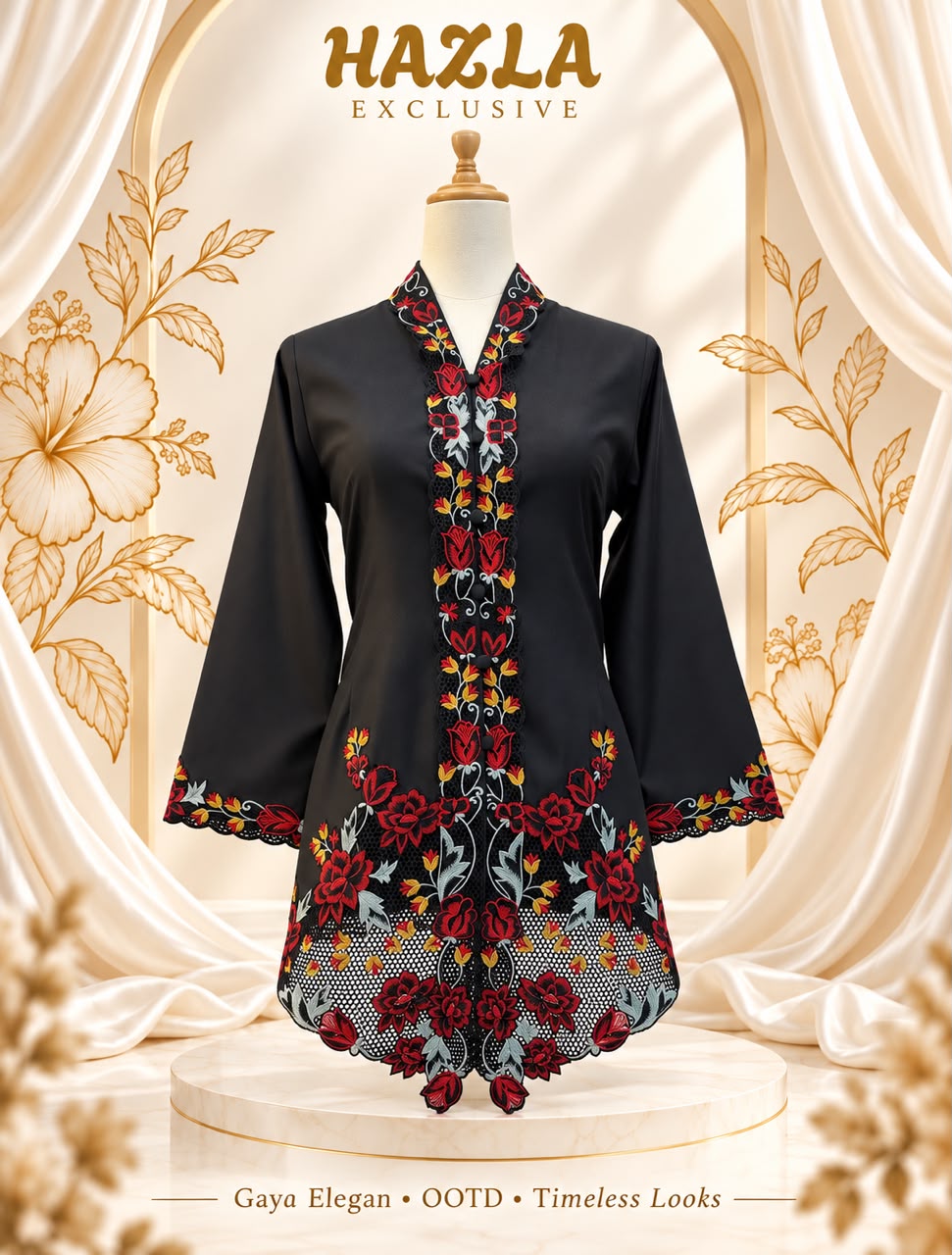 KEBAYA ANGGUN by HAZLA EXCLUSIVE