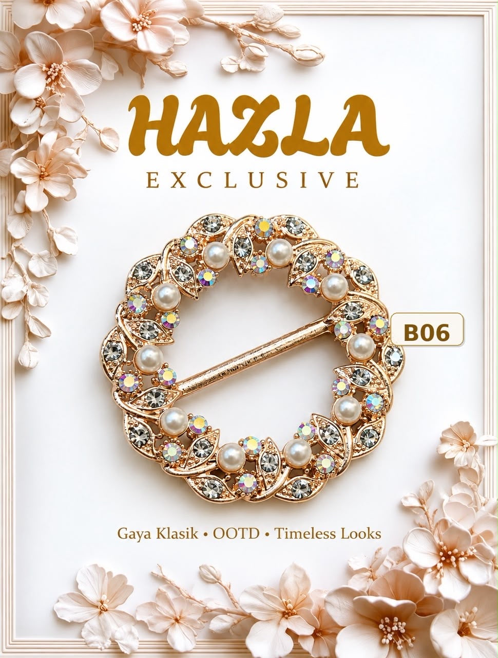 BUCKLE PARIO LILIT BY HAZLA