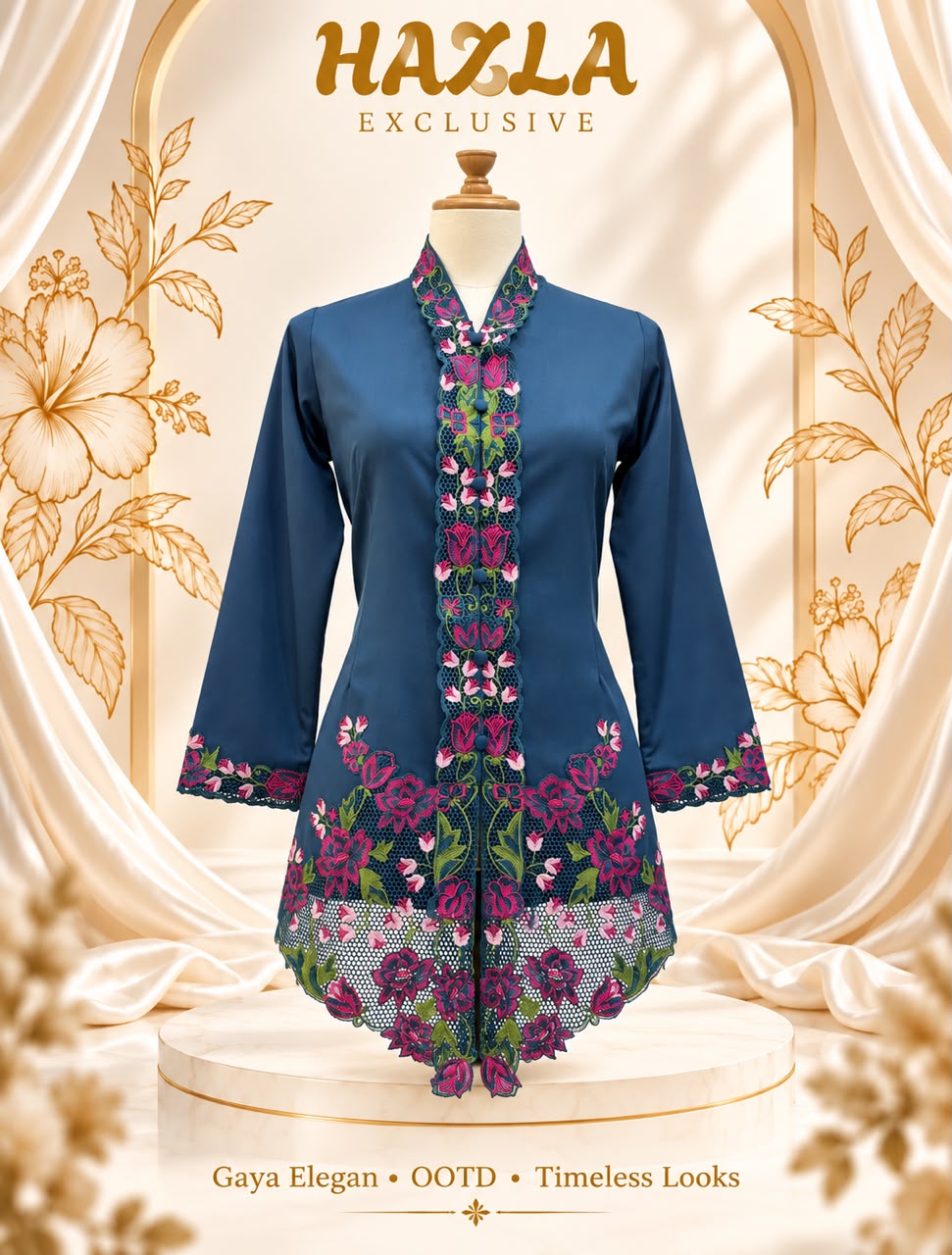 KEBAYA LABUH MAHSURI by HAZLA EXCLUSIVE