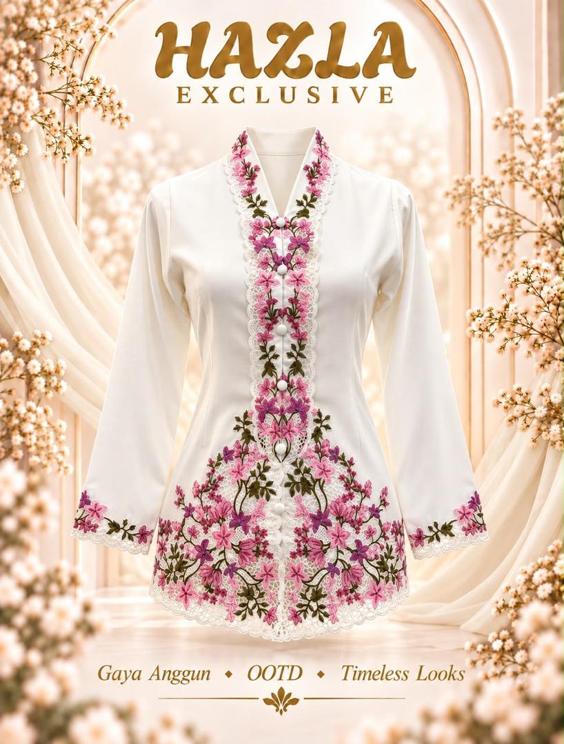 KEBAYA ANGGUN by HAZLA EXCLUSIVE