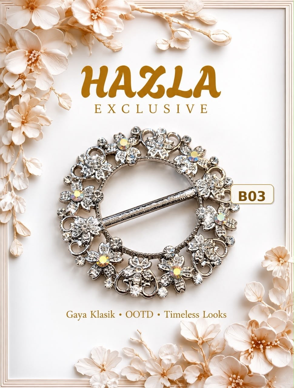 BUCKLE PARIO LILIT BY HAZLA