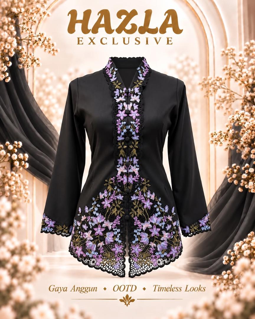 KEBAYA ANGGUN by HAZLA EXCLUSIVE