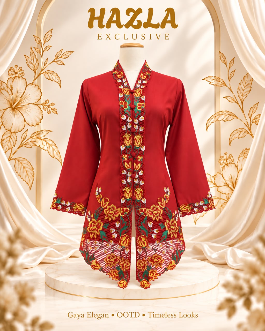 KEBAYA LABUH MAHSURI by HAZLA EXCLUSIVE