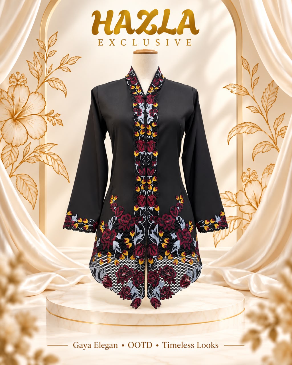 KEBAYA LABUH MAHSURI by HAZLA EXCLUSIVE
