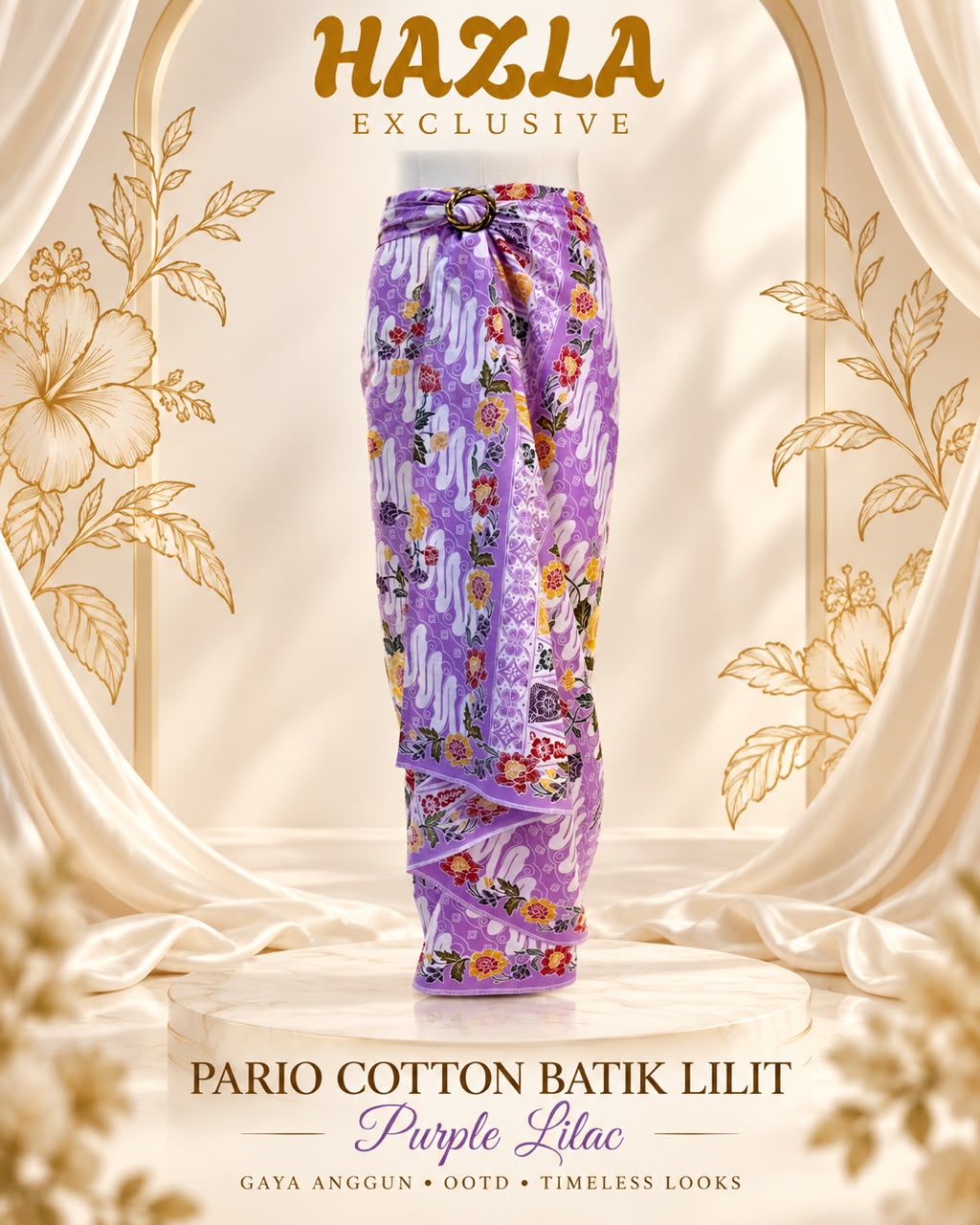 PARIO COTTON BATIK LILIT by HAZLA EXCLUSIVE