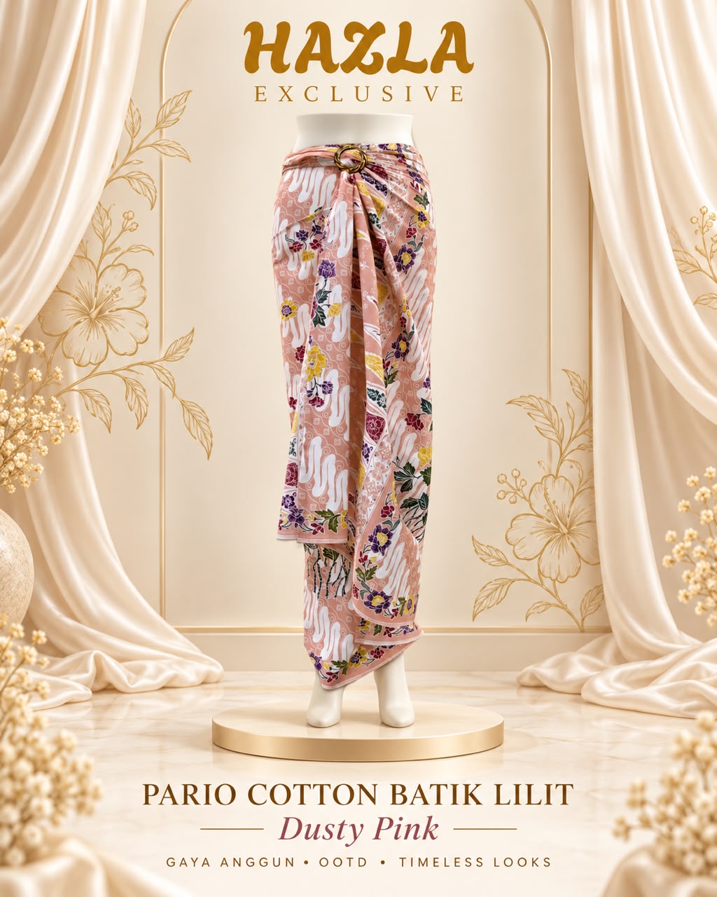 PARIO COTTON BATIK LILIT by HAZLA EXCLUSIVE