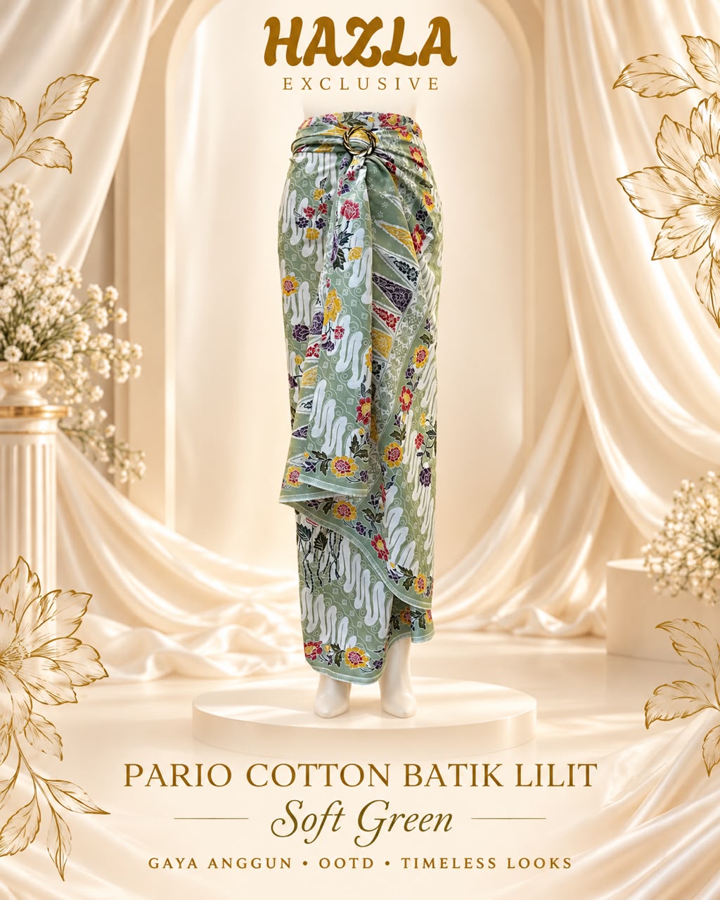 PARIO COTTON BATIK LILIT by HAZLA EXCLUSIVE