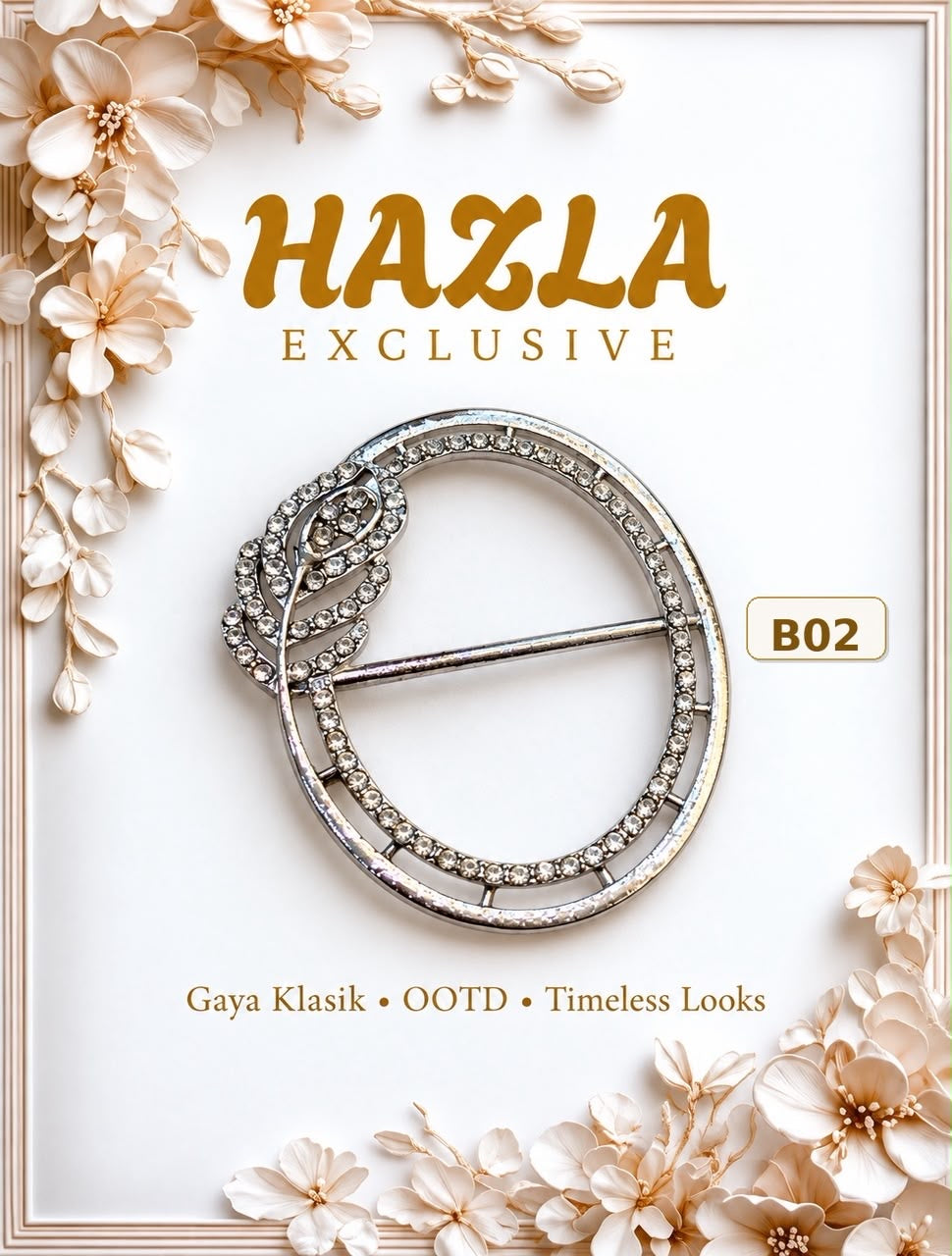 BUCKLE PARIO LILIT BY HAZLA