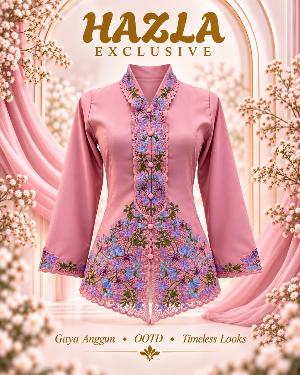 KEBAYA ANGGUN by HAZLA EXCLUSIVE