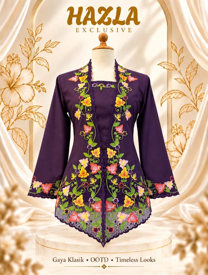 KEBAYA SEROJA by HAZLA EXCLUSIVE