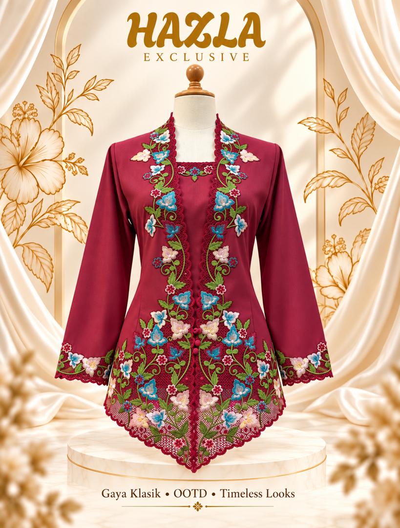 KEBAYA SEROJA by HAZLA EXCLUSIVE