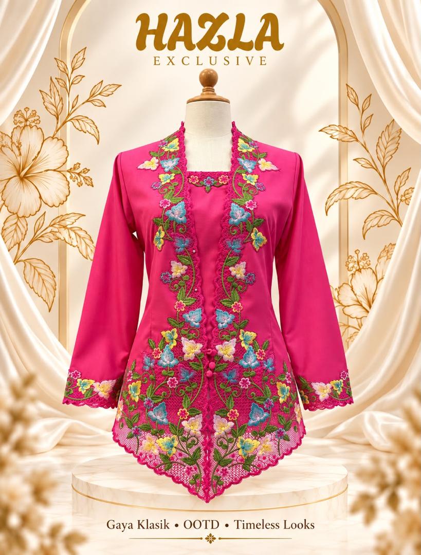 KEBAYA SEROJA by HAZLA EXCLUSIVE