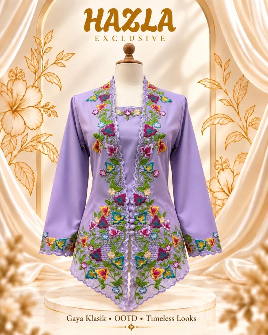 KEBAYA SEROJA by HAZLA EXCLUSIVE