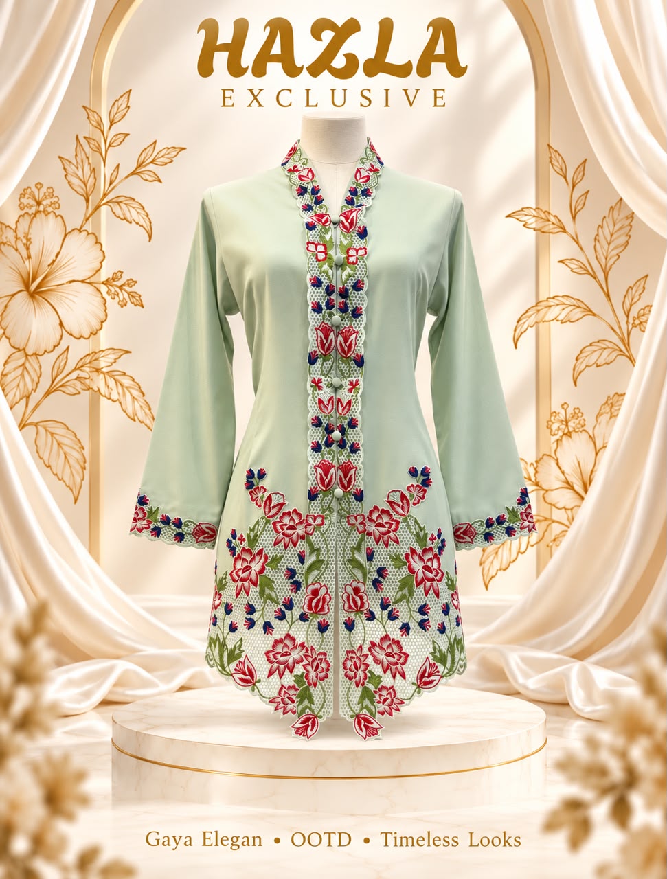 KEBAYA LABUH MAHSURI by HAZLA EXCLUSIVE