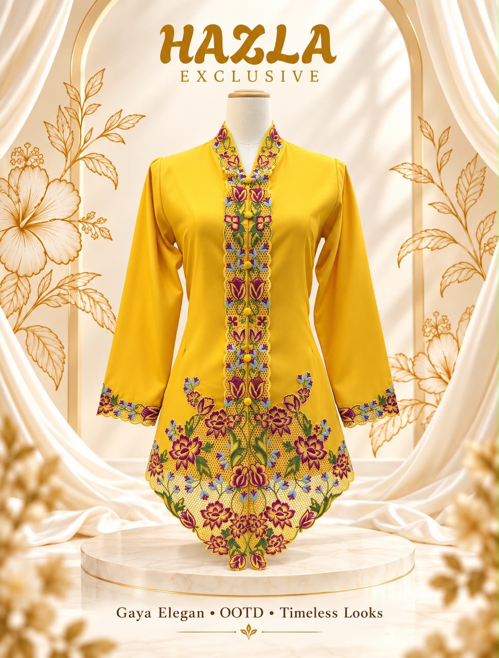 KEBAYA LABUH MAHSURI by HAZLA EXCLUSIVE